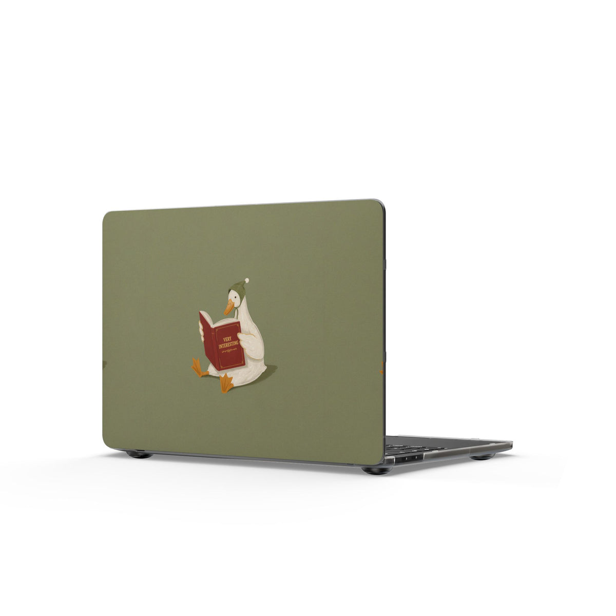 Reading Duck MacBook Case
