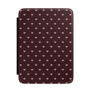 Pink Hearts Kindle Case