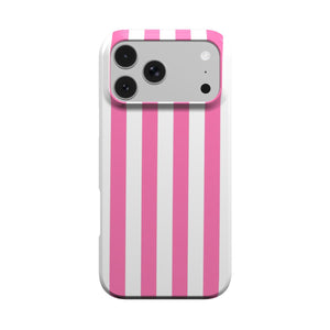 Pink Cabana Stripe Phone Case