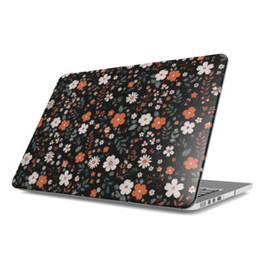 Dark Ditsy Floral MacBook Case