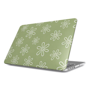 Line Daisy MacBook Case