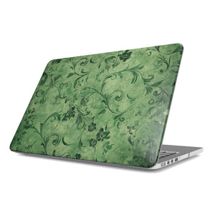 Moss Damask MacBook Case