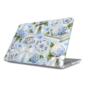 Hydrangea Tea Party MacBook Case