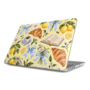 Lemons & Croissants MacBook Case