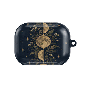 Midnight Moon Phases AirPods Case