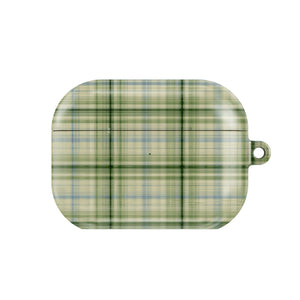 Green Tartan AirPods Case