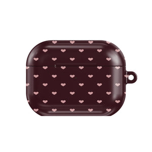 Pink Hearts AirPods Case