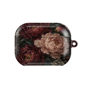 Moonlit Peony Garden AirPods Case