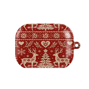 Nordic Reindeer AirPods Case