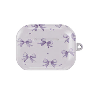 Lilac Bow AirPods Case