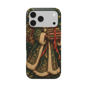 Father Christmas & Books Phone Case