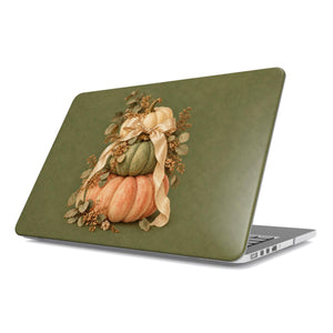 Sage Pumpkin Stack MacBook Case