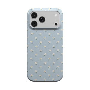 Ditsy Daisy Blue Phone Case