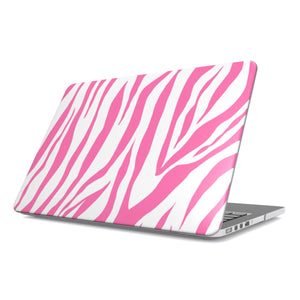 Pink Zebra MacBook Case