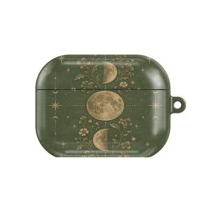 Moss Moon Phases AirPods Case