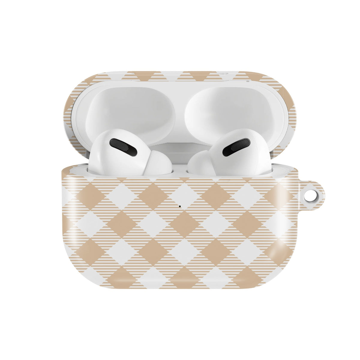 Cowboy Goose AirPods case — open front view