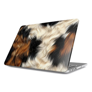 Tricolor Cowhide MacBook Case