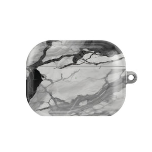 Black & White Marble AirPods Case