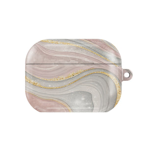 Rose Quartz Marble AirPods Case