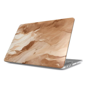 Caramel Marble MacBook Case