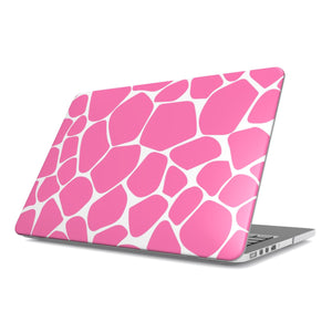 Pink Giraffe MacBook Case