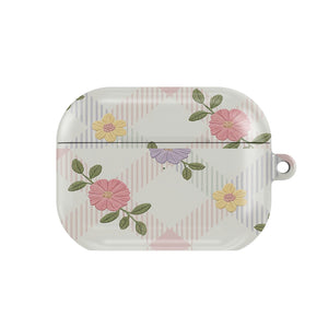 Cottage Floral Lattice AirPods Case