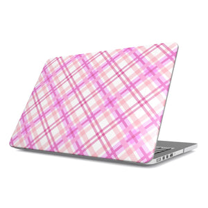 Rose Plaid MacBook Case
