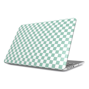 Sage Check MacBook Case
