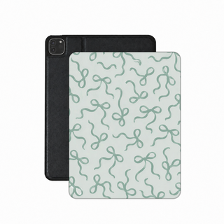 Sage Bows iPad case — coquette bow