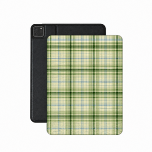 Green Tartan iPad Case