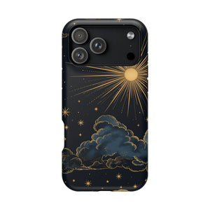 Vintage Celestial Sun Phone Case — MagSafe Compatible