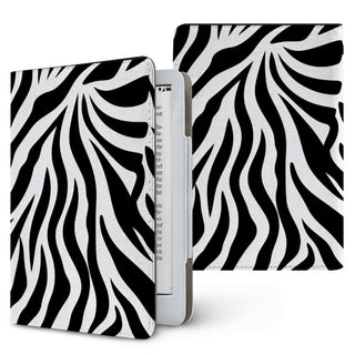 Zebra Stripe Kindle case — zebra stripe, printed front and back