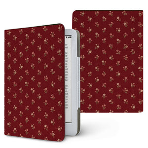 Burgundy Ditsy Floral Kindle Case