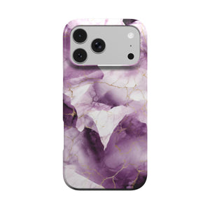 Amethyst Marble Phone Case