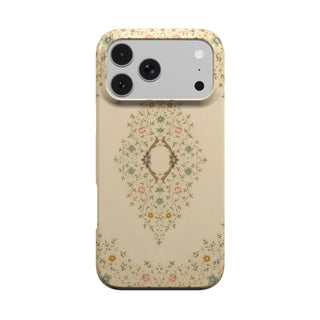 Antique Book Cover phone case – MagSafe iPhone case, front view