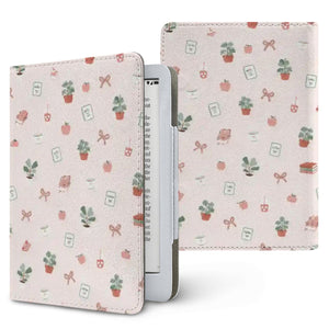 Cottage Bookish Doodle Kindle Case