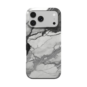 Black & White Marble Phone Case