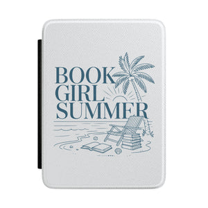 Book Girl Summer Beach Kindle Case