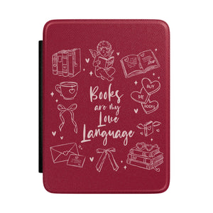 Books Are My Love Language Kindle Case