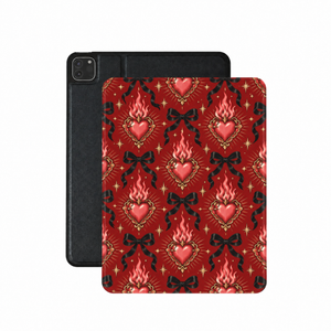 Burning Hearts & Bows iPad Case