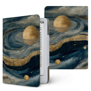 Starry Night Cosmos Kindle case, printed front and back, fits Kindle Paperwhite 6.8 and 7 inch and Colorsoft