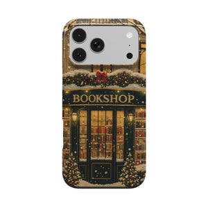 Christmas Bookshop Phone Case