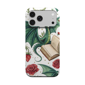 Dragons & Books Phone Case