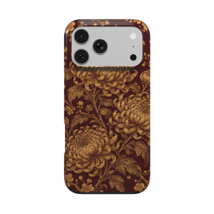 Gilded Chrysanthemum Phone Case