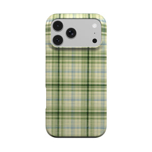 Green Tartan Phone Case