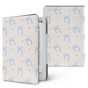 Blue Bow Kindle Case