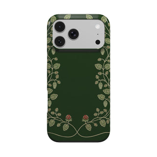 Hop Vine Wreath phone case – MagSafe iPhone case, front view