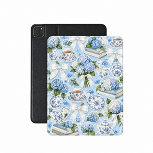 Hydrangea Tea Party iPad Case