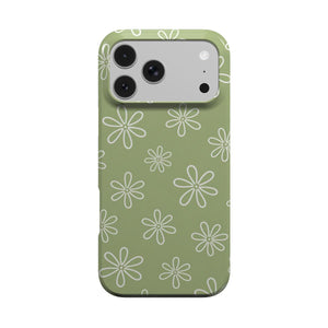 Line Daisy Phone Case
