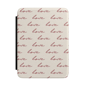 Love Script Kindle Case